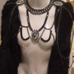 Crystal Body Harness/Chain